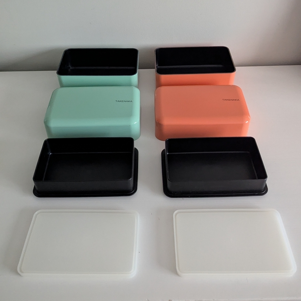 Takenaka Japanese Style Bento Box Food Lunch Containers - Picture 7 of 14